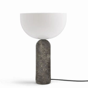 Kizu Bordlampe Gr Marmor Large - New Works ambient lighting fixture