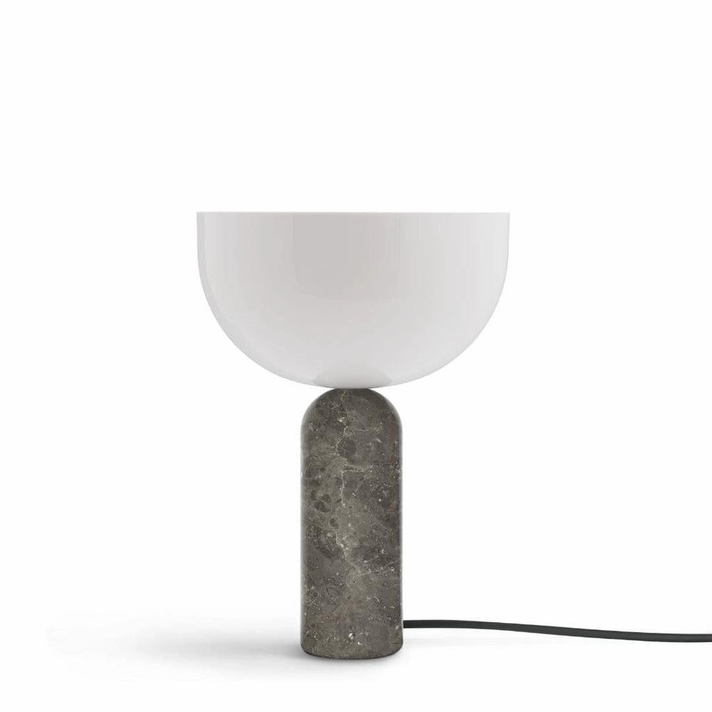 Kizu Bordlampe Gr Marmor Small - New Works ambient lighting fixture