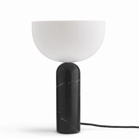 Kizu Bordlampe Sort Marmor Large - New Works ambient lighting fixture