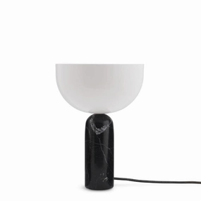 Kizu Bordlampe Sort Marmor Small - New Works ambient lighting fixture