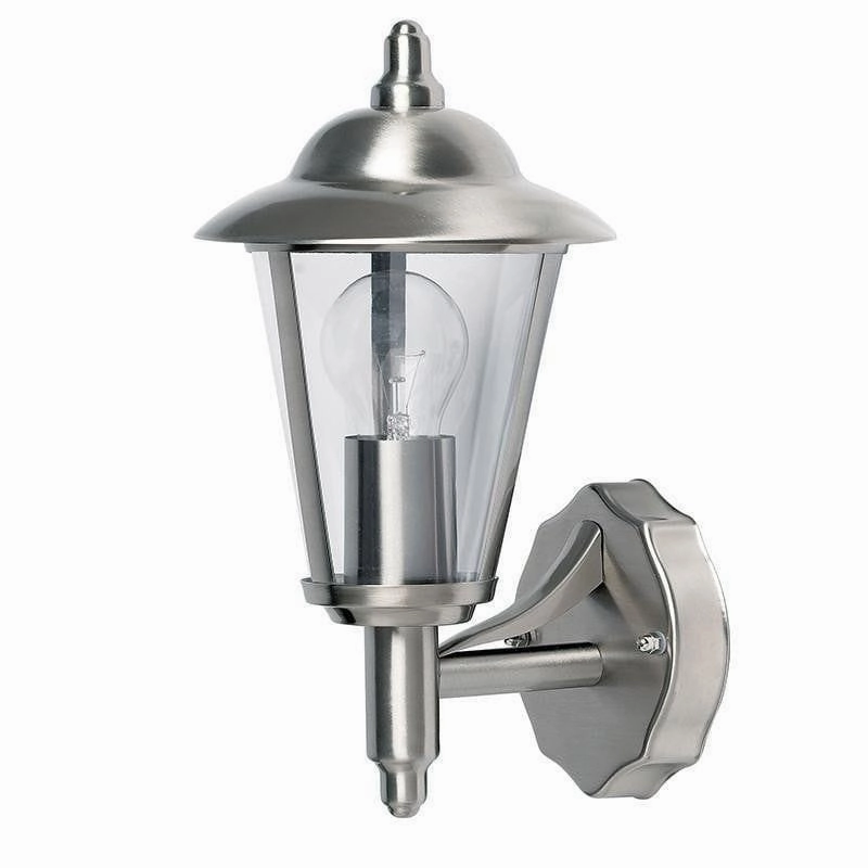 Klien Polished Stainless Steel Upright Outdoor Wall Light outdoor wall lamp