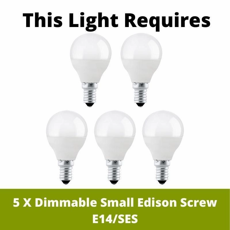 Knightsbridge 3 Light Satin Silver Pendant - Faux Silk Shade