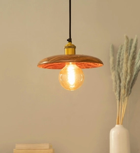 Kuksa Wooden Pendant Light contemporary ceiling fixture