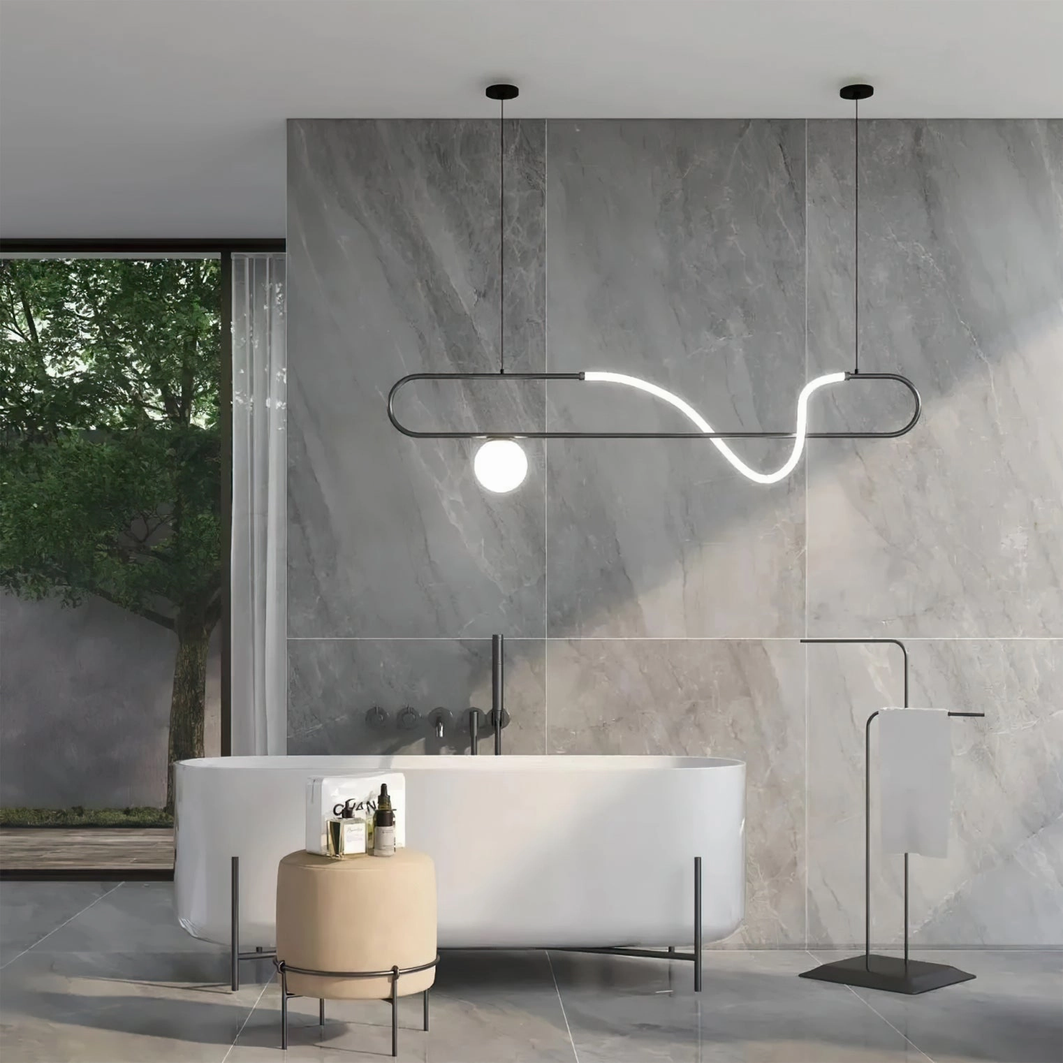 Kulgony Linear Chandelier