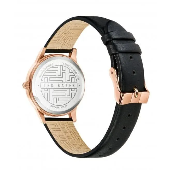 Ladies Fitzrovia Flamingo Stainless Steel Rose Gold Tone Watch BKPFZF009