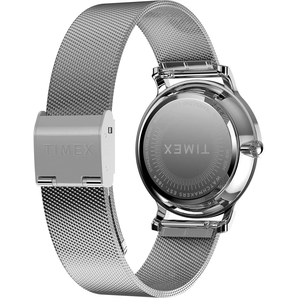 Ladies Transcend Silver Tone Watch TW2Y10200