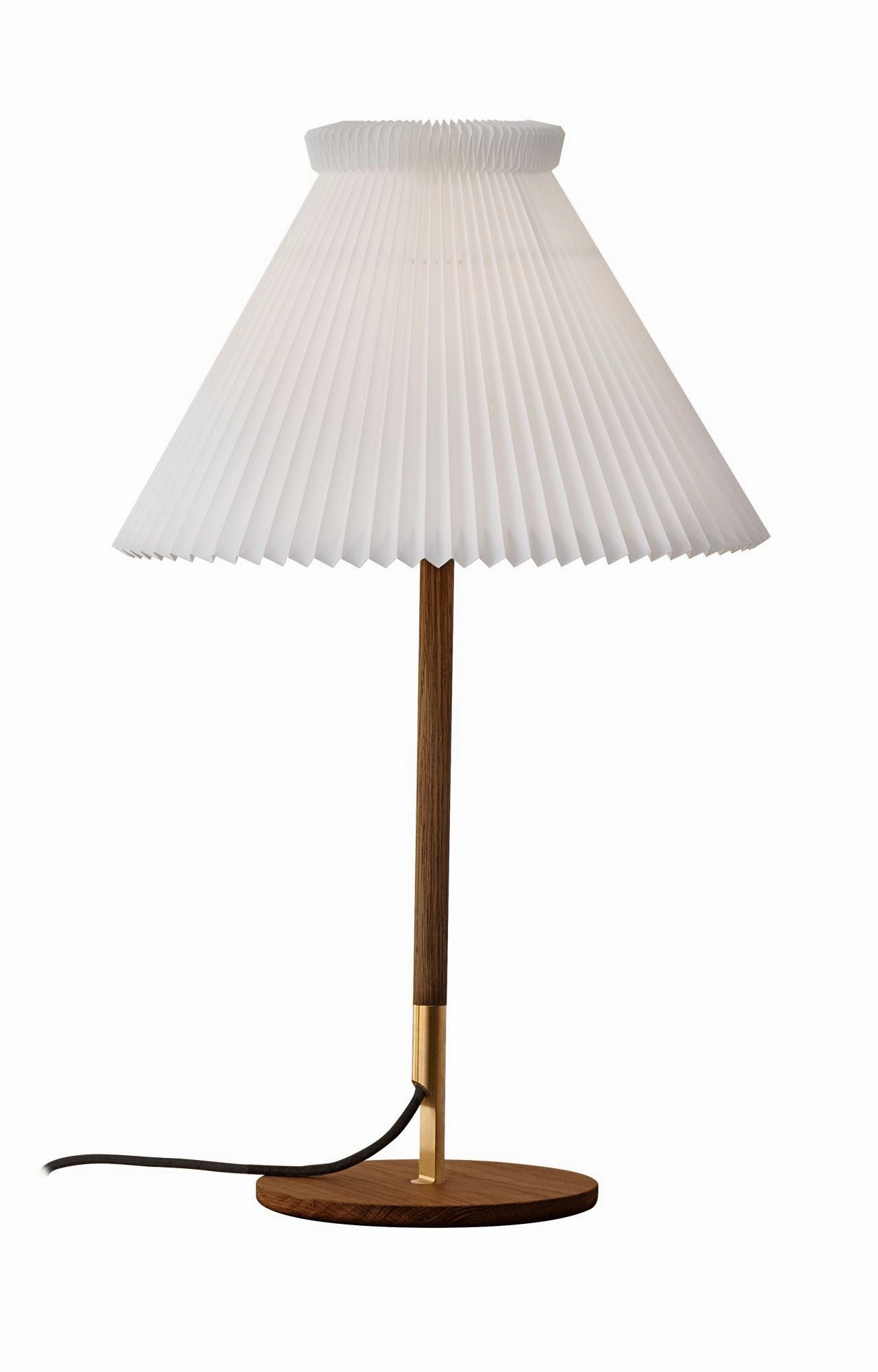 Le Klint 328 T Table Lamp, Smoked Oak designer outdoor lamp
