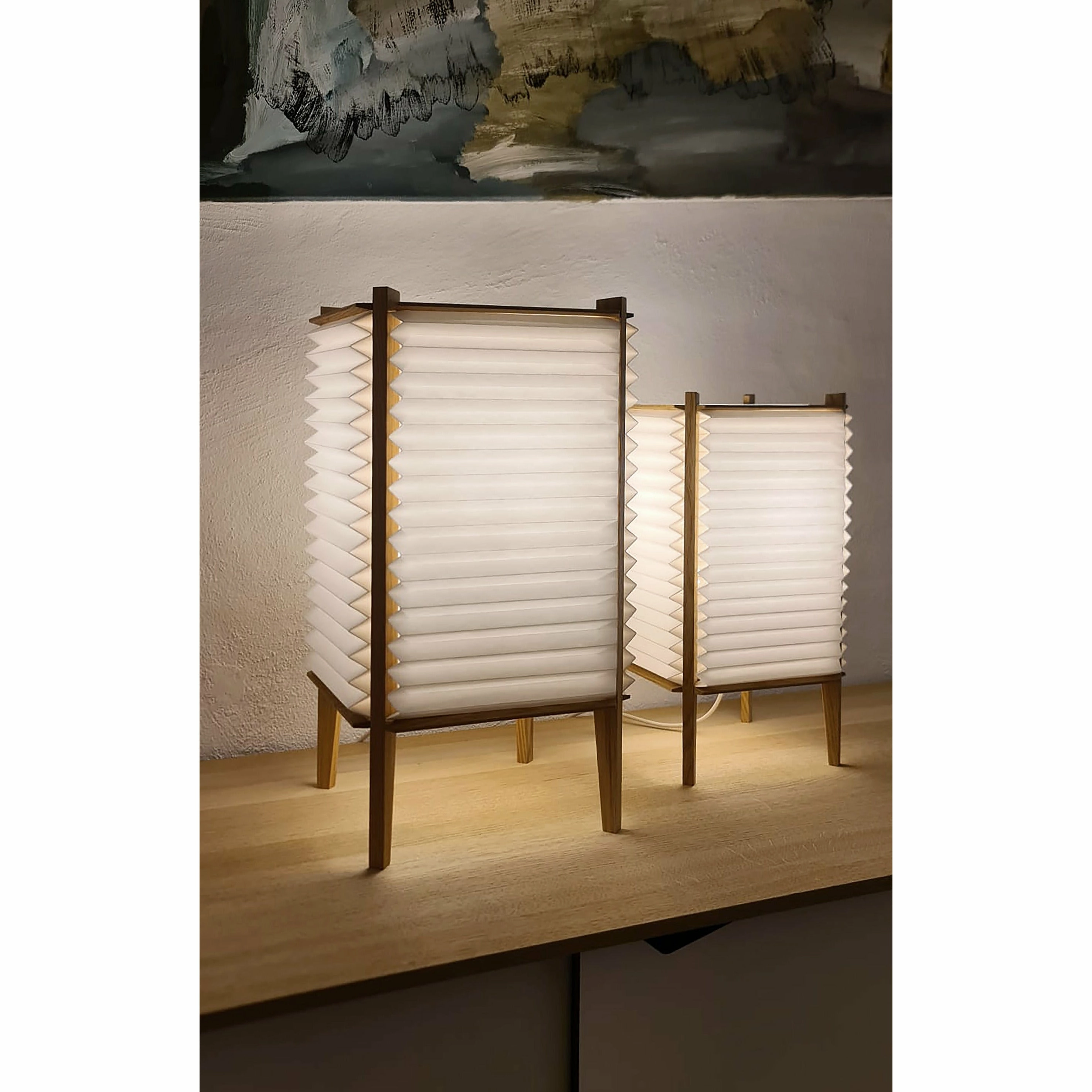 Le Klint Beehive Table Lamp Oak, Small
