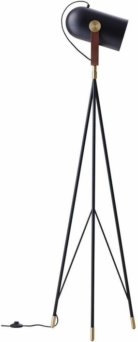 Le Klint Carronade Floor Lamp Black, High garden LED light