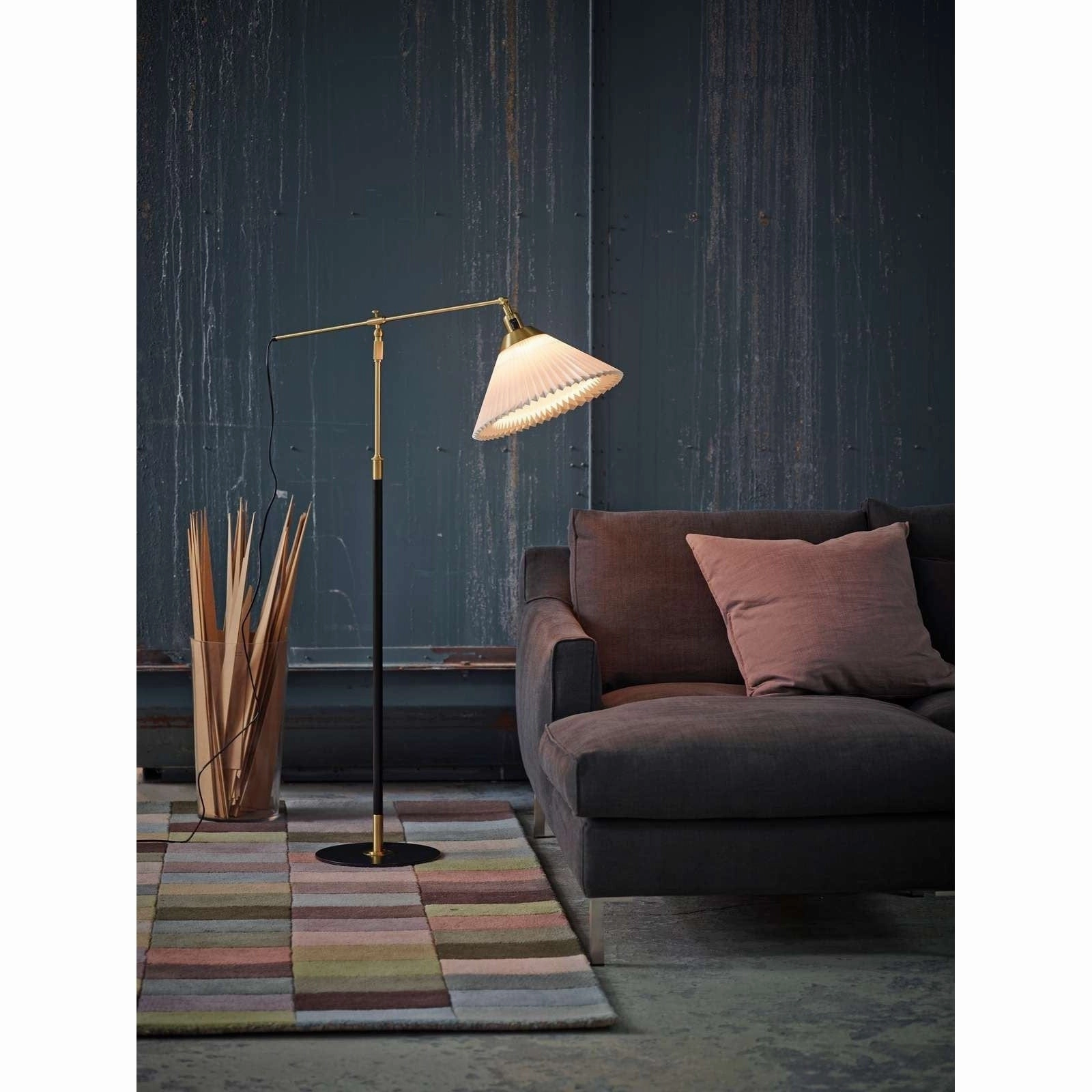 Le Klint Floor Lamp 349, Plastic Shade