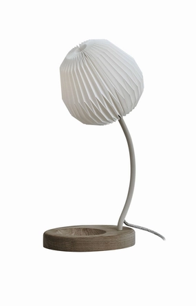 Le Klint The Bouquet Table Lamp, Cream White designer outdoor lamp