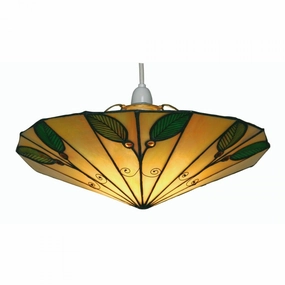 Leaf Easy Fit Tiffany Ceiling Lamp Shade simple ceiling design light