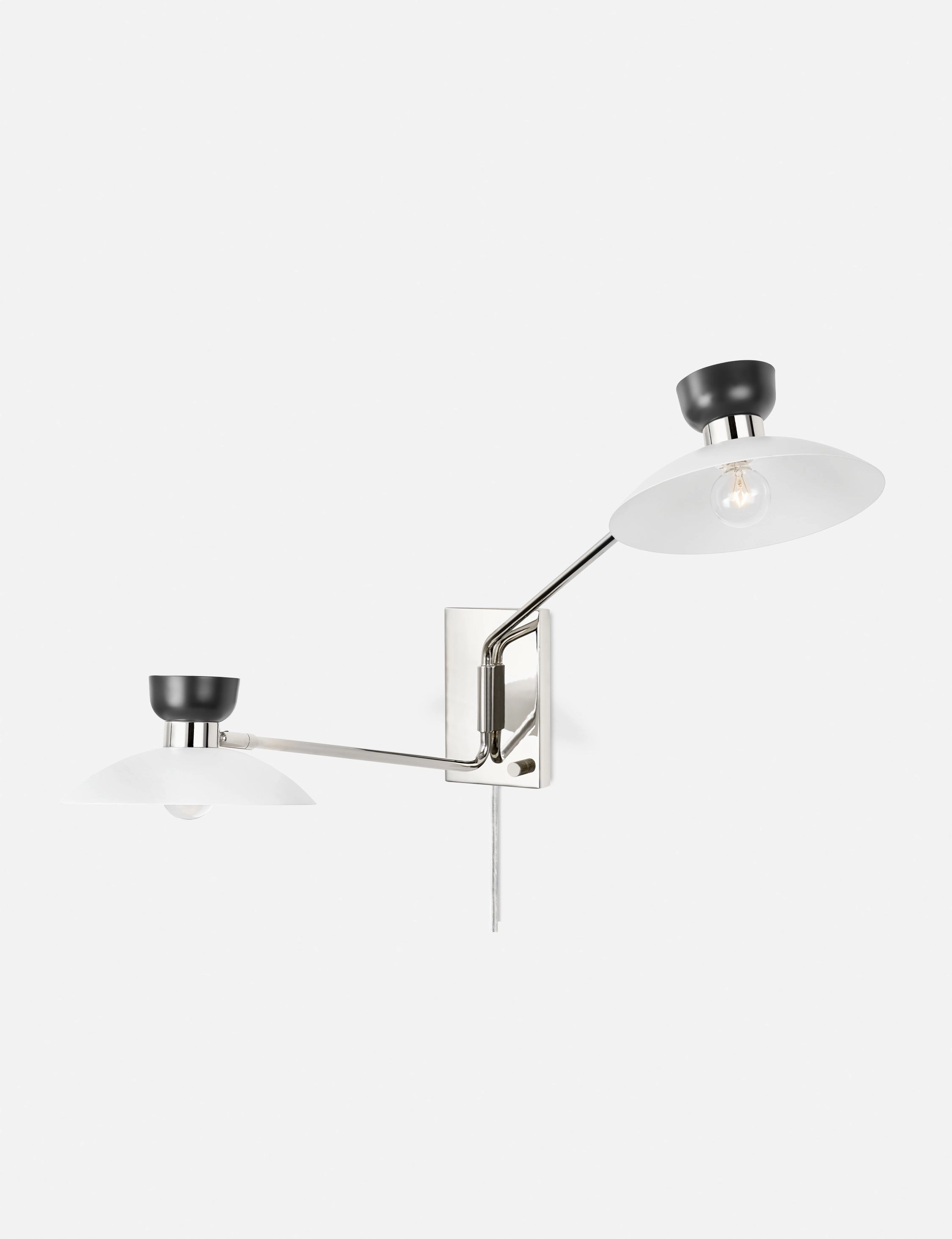 Leander Adjustable Plug-In Sconce