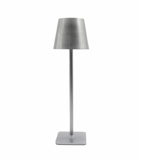 LED bordlampe Inde/ude - Stl/Slv, touch dmpbar, CCT, IP54 udendrs - Lampeagenten ambient lighting fixture