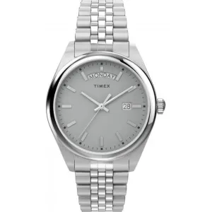 Legacy Day and Date Stainless Steel Bracelet Watch TW2V67900