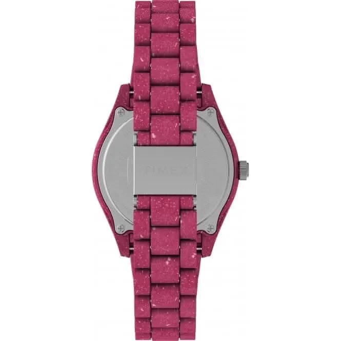 Legacy Ocean Pink Recycled Plastic Bracelet Watch TW2V77200