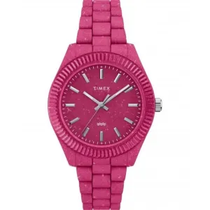 Legacy Ocean Pink Recycled Plastic Bracelet Watch TW2V77200