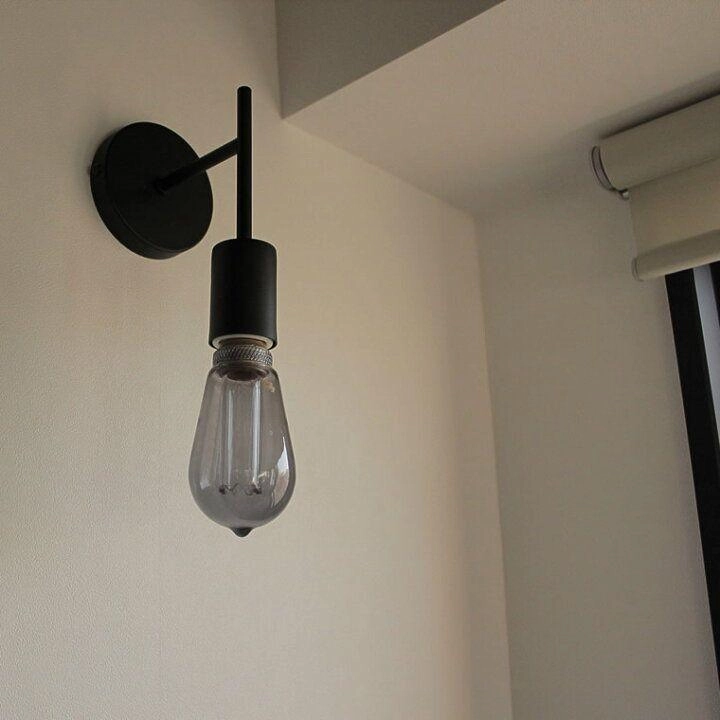 Leibal Black Metal Wall Light By SS Lightings vintage desk lamp