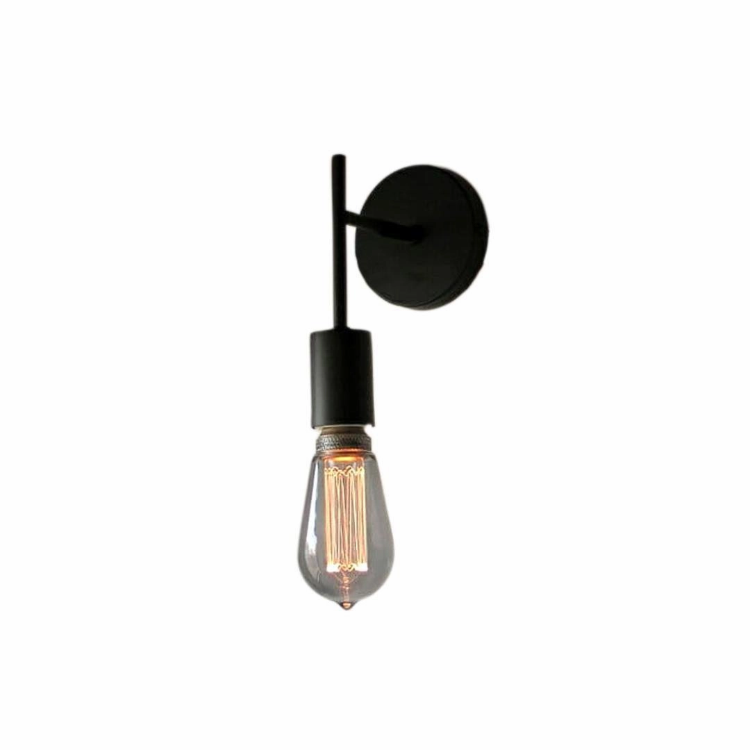 Leibal Black Metal Wall Light By SS Lightings