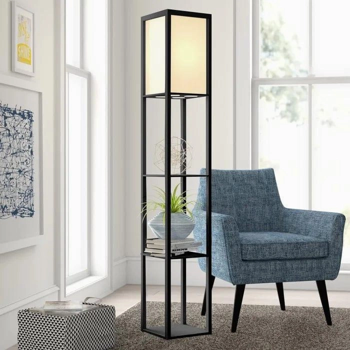Lena  Column Floor Lamp