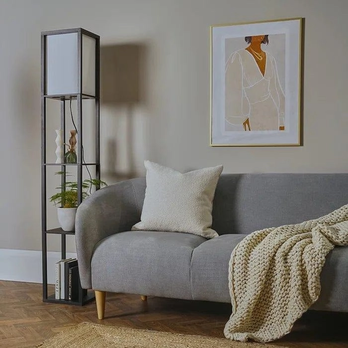 Lena  Column Floor Lamp