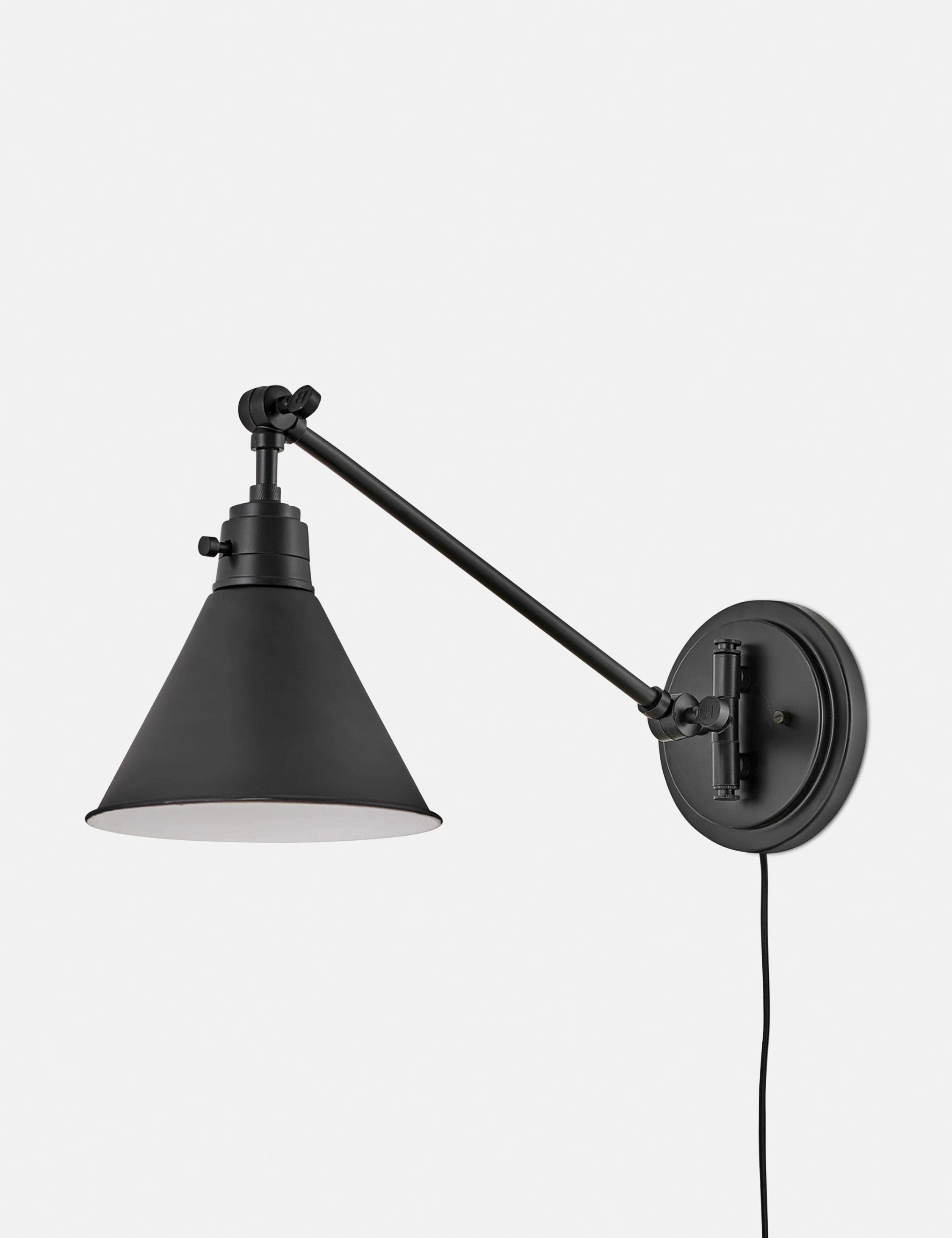 Lennon Plug-In Task Sconce
