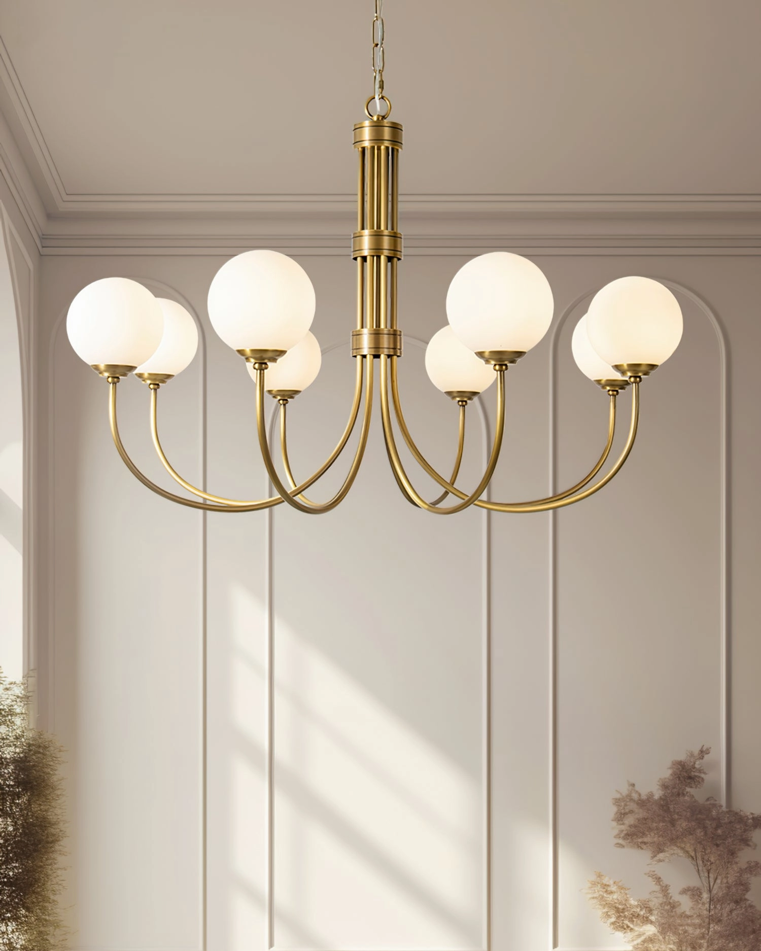 Lenore Brass Chandelier