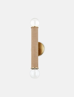 Lettie Double Sconce minimalist reading light