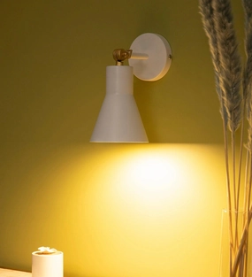Liam Small White Wall Sconce vintage desk lamp