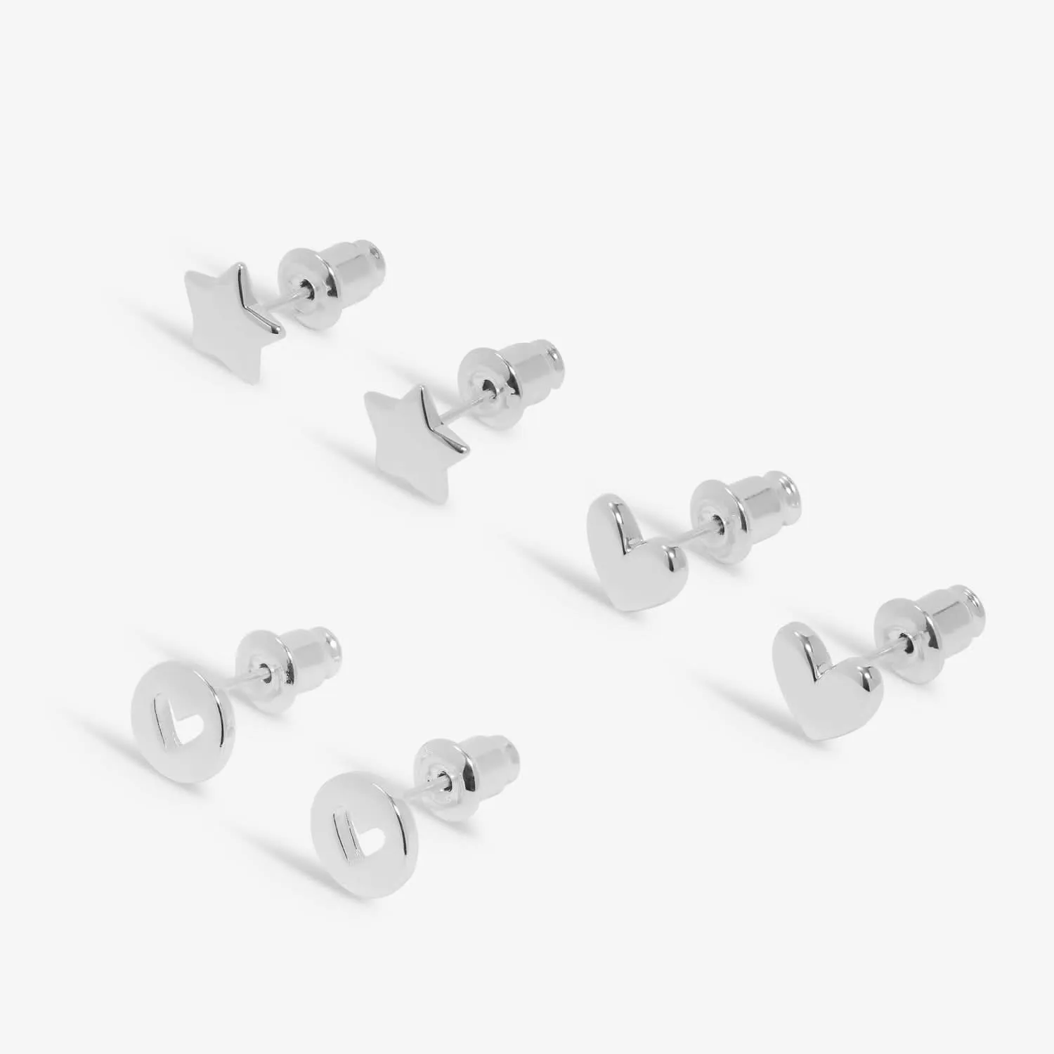 Lifes A Charm Birthday Silver Plated Earrings 7860 Joma Jewellery