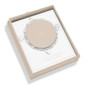 Lifes A Charm Love Silver Plated Bracelet 7854 Joma Jewellery