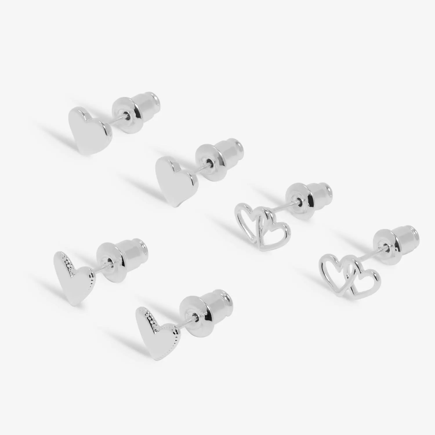 Lifes A Charm Love Silver Plated Earrings 7861 Joma Jewellery