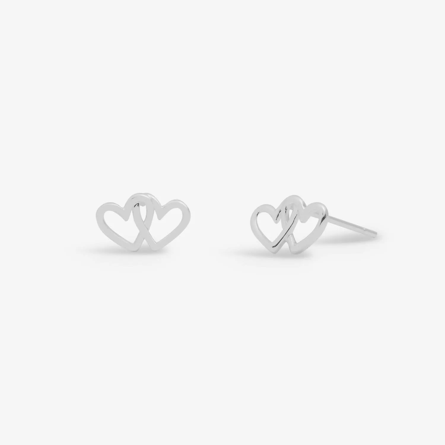 Lifes A Charm Love Silver Plated Earrings 7861 Joma Jewellery