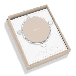 Lifes A Charm Mum Silver Plated Bracelet 7856 Joma Jewellery