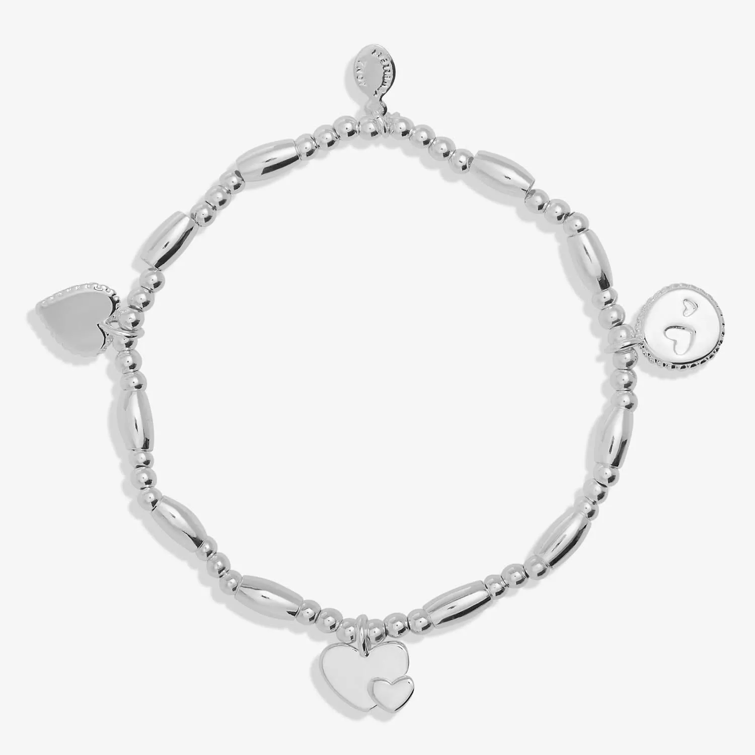 Lifes A Charm Mum Silver Plated Bracelet 7856 Joma Jewellery