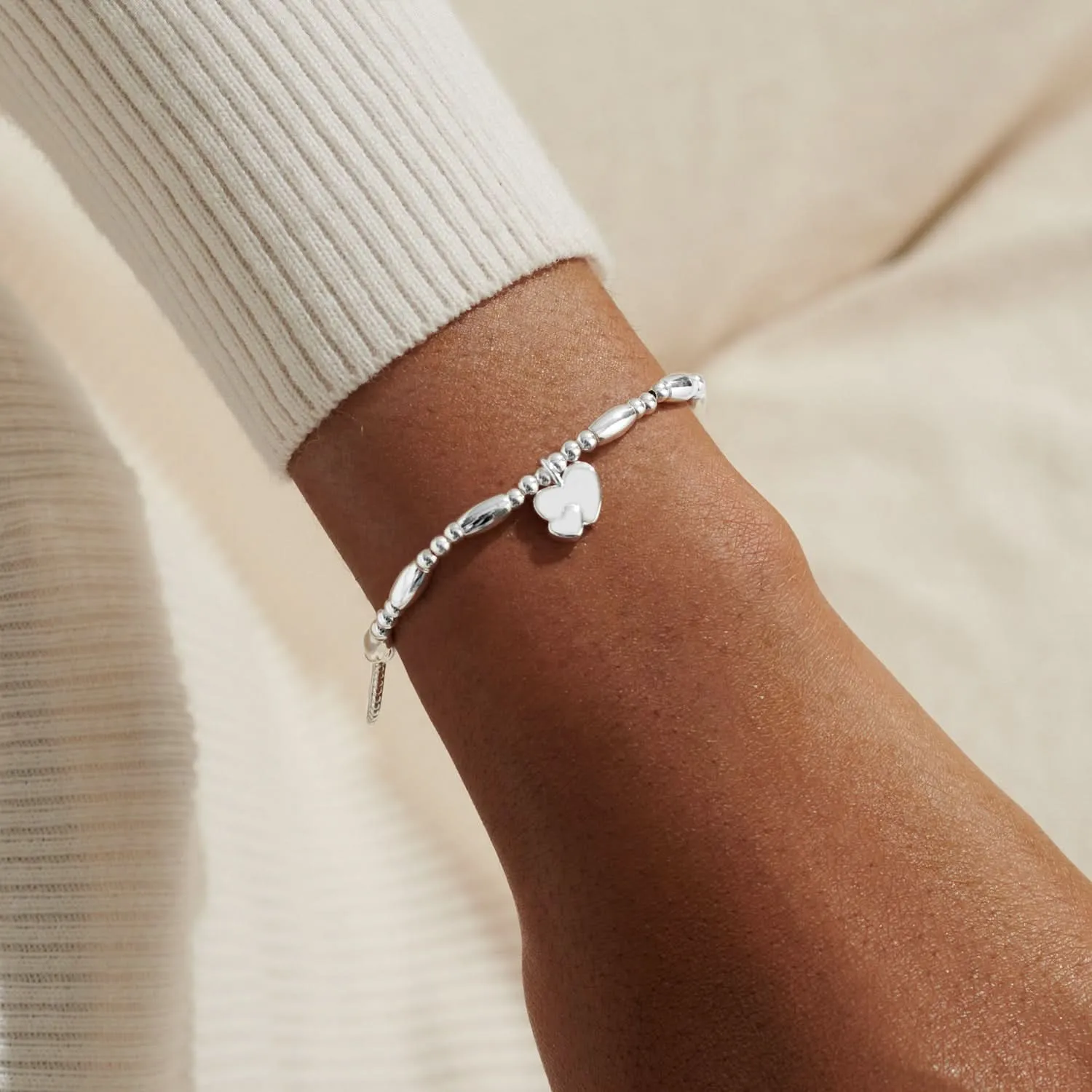 Lifes A Charm Mum Silver Plated Bracelet 7856 Joma Jewellery