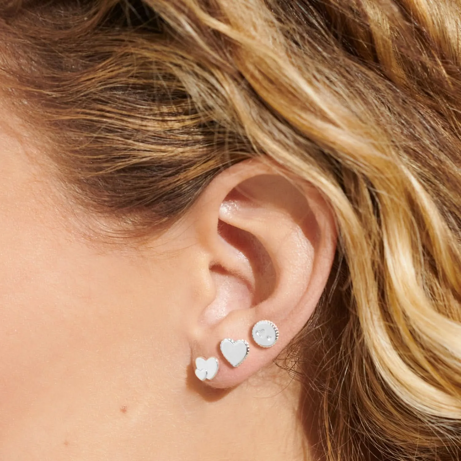 Lifes A Charm Mum Silver Plated Earrings 7863 Joma Jewellery