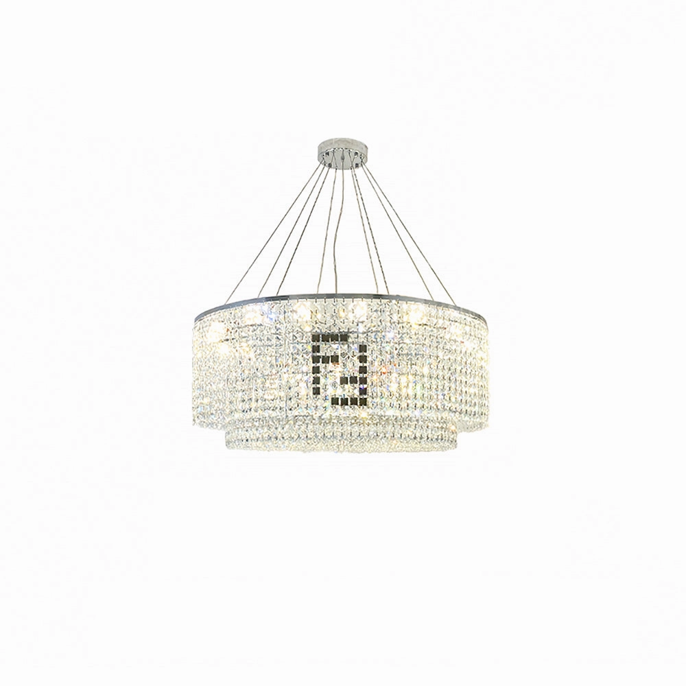 Liliana Round Crystal Chandelier