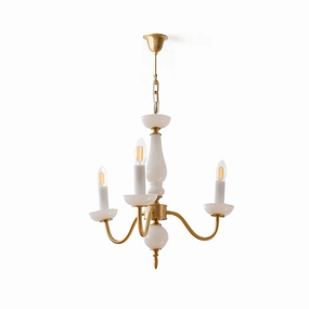 Lillianne Candle Chandelier flowerpot LED lamp