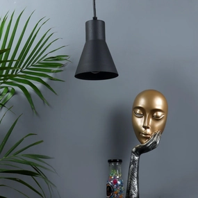 Limpid Black Hanging Light by SS Lightings contemporary ceiling fixture