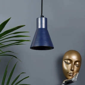Limpid Blue Hanging Light by SS Lightings contemporary ceiling fixture