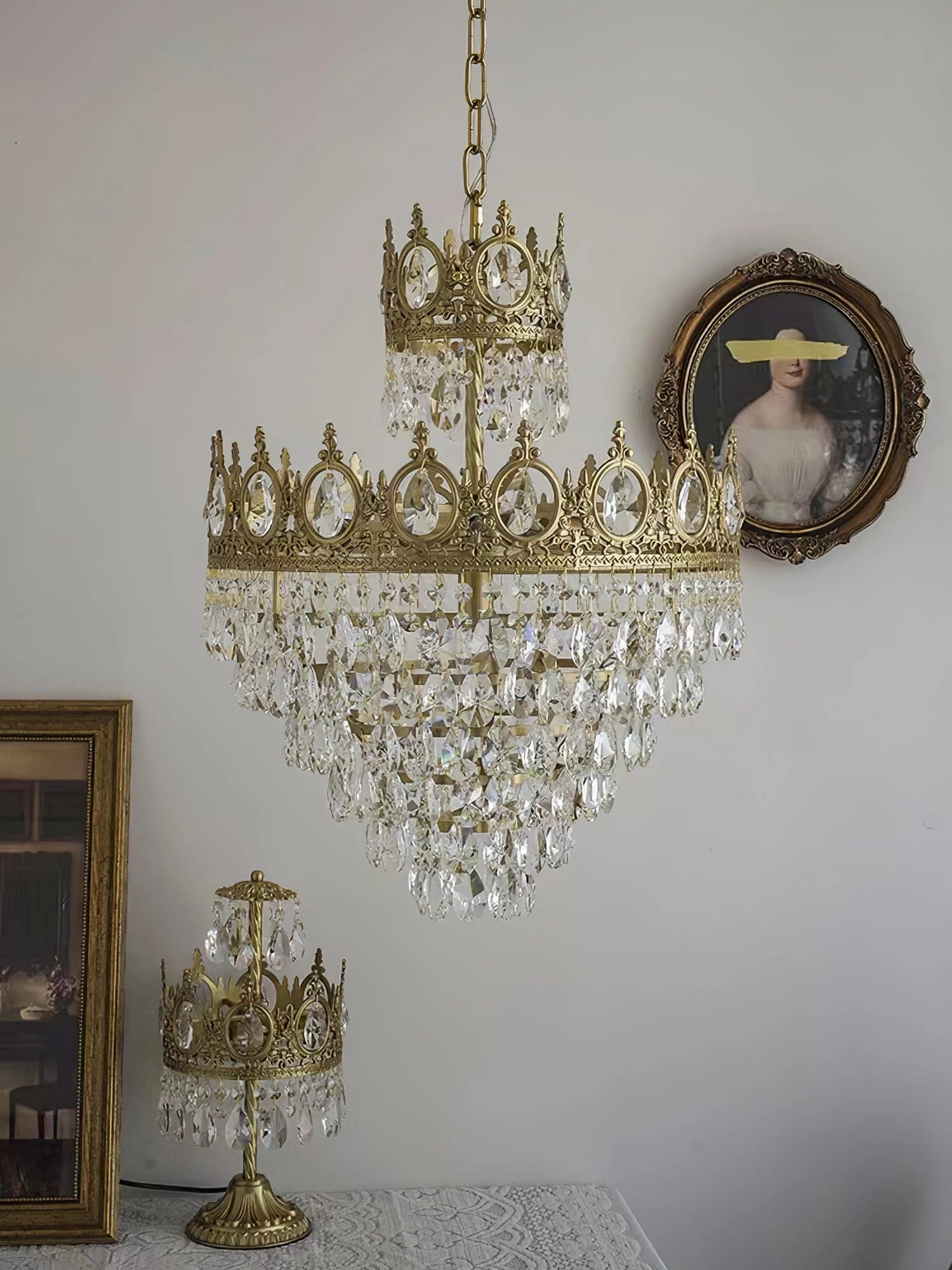 Linfort Brass Chandelier