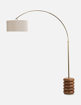 Linus Arc Floor Lamp patio wall lighting