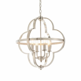 Living Lights Charles 4 Light Nickel Ceiling Pendant modern ceiling lamp