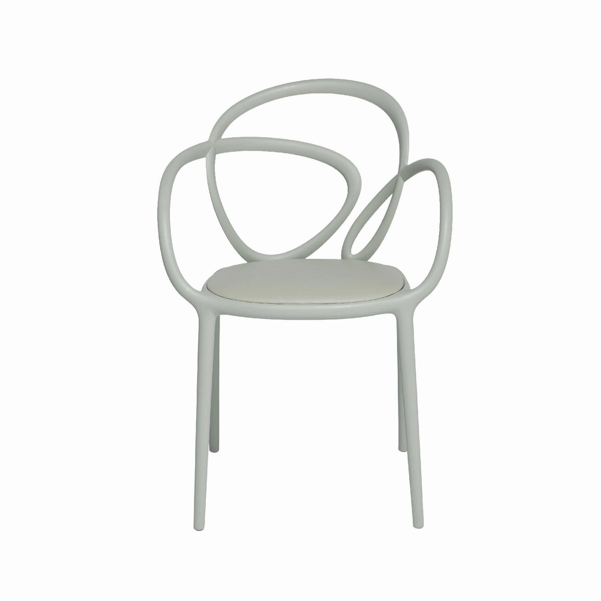 Loop Chair with Cushion, Set of 2 pieces