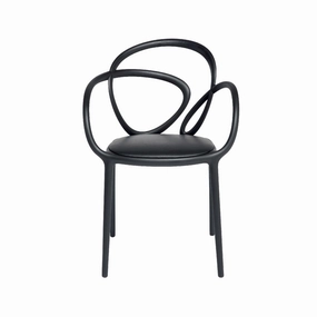 Loop Chair with Cushion, Set of 2 pieces indoor ambient light