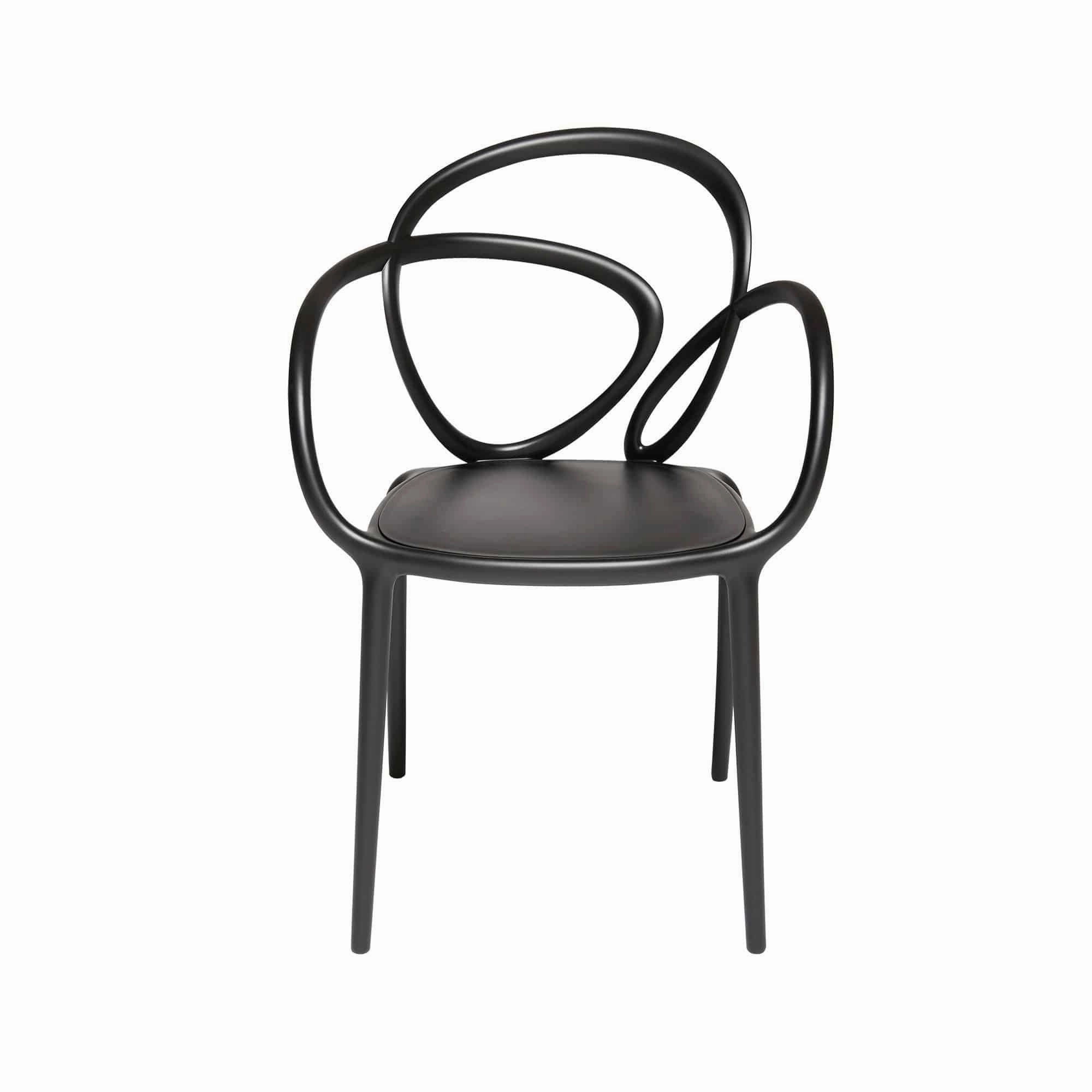 Loop Chair without Cushion, set of 2 pieces indoor ambient light