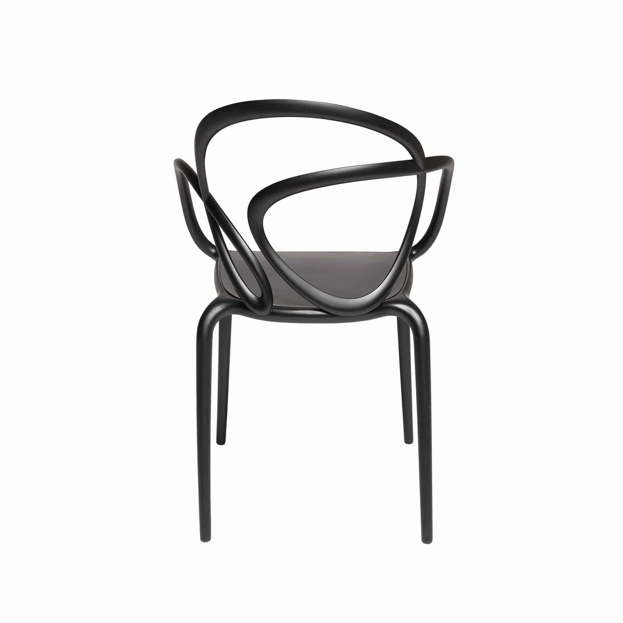 Loop Chair without Cushion, set of 2 pieces