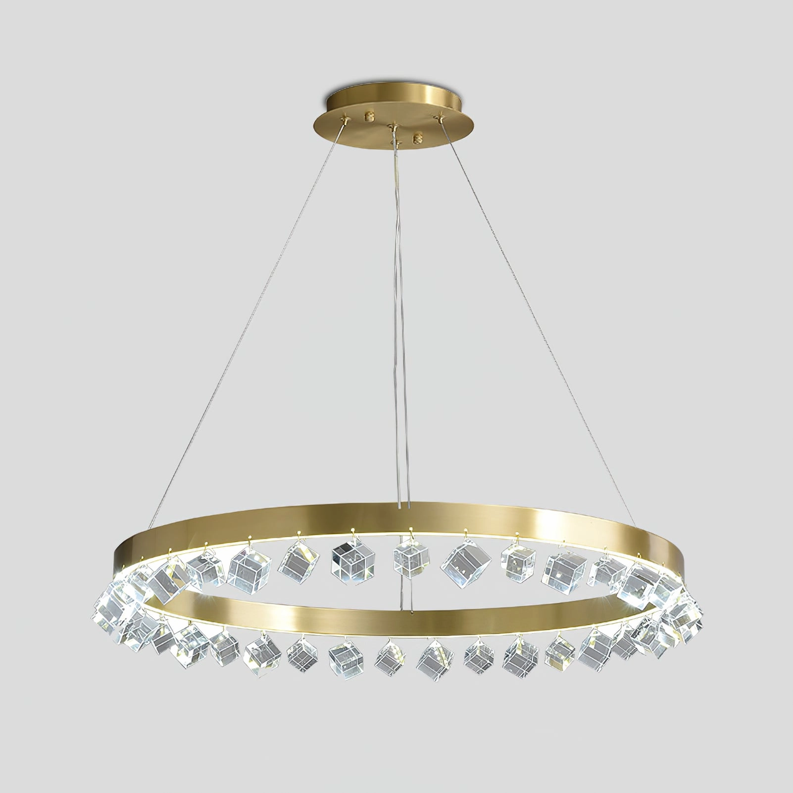 Loop Crystal Chandelier