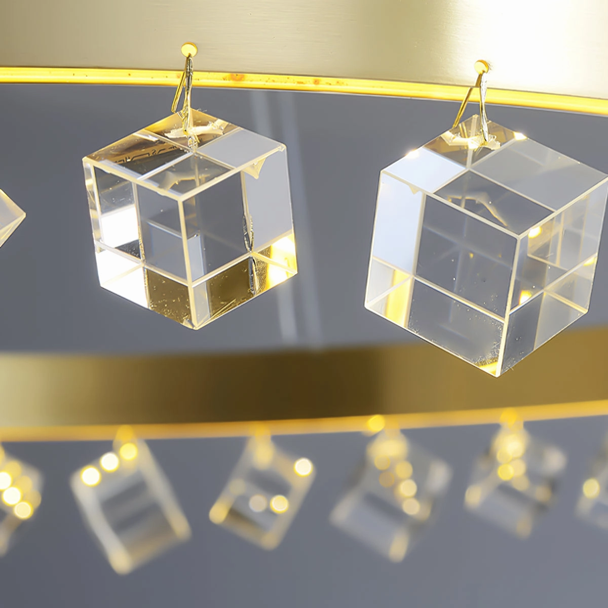 Loop Crystal Chandelier